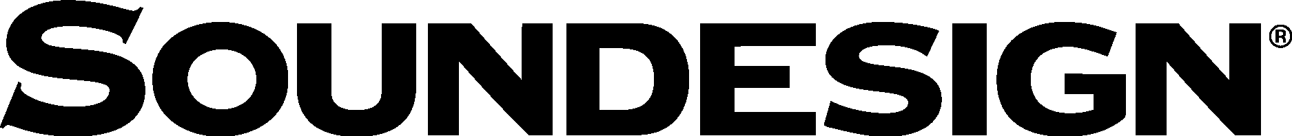 Soundesign Black Logo Vector Logo